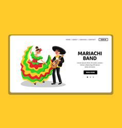 Mariachi Band Performing Music And Dancing