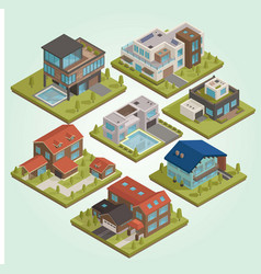 Isometric Building Street City