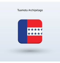 Tuamotu Archipelago Flag Icon