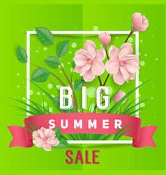 Big Summer Sale Lettering