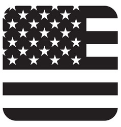 American Flag Grayscale Vector Images (44)