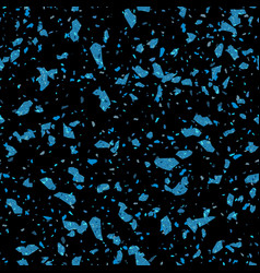 Blue Black Terrazzo Stone Texture Seamless