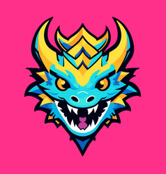 Cute Dragon Head For Branding