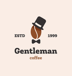 Gentleman Coffee Logo Concept