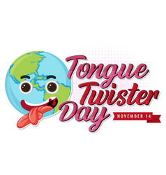 International Tongue Twister Day Logo Design