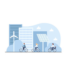 Eco Transport And Renewable Energy Sources