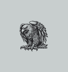 Eagle Outline Design