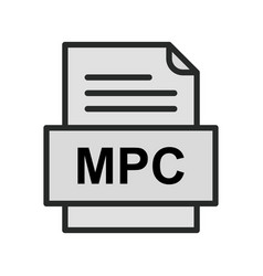 Mpc File Document Icon