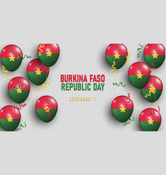 Burkina Faso Republic Day Background