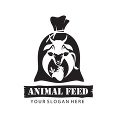 Animals Feed In Sack