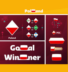 Poland National Team Design Media Kit Graphic