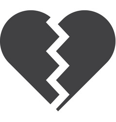 Broken Heart In Minimal Style