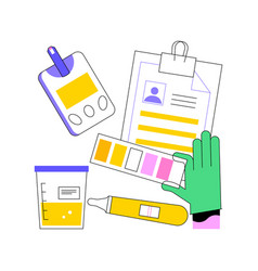 Urinalysis Abstract Concept