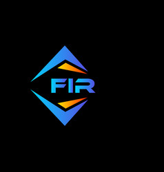 Fir Abstract Technology Logo Design On White