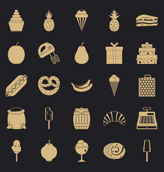 Tucker Icons Set Simple Style