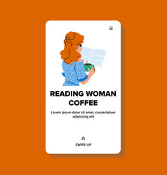 Person Reading Woman Coffee