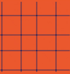 Orange Minimal Plaid Textured Seamless Pattern