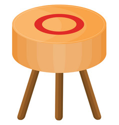 Modern Stool On A White Background