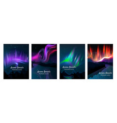 Northern Lights Realistic Posters