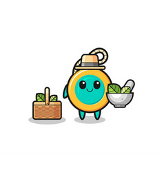 Yoyo Herbalist Cute Cartoon