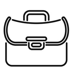 Solicitor Briefcase Icon Outline Business