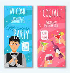 Cocktail Invitations Design Set