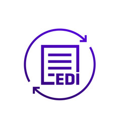 Edi Icon Electronic Data Interchange