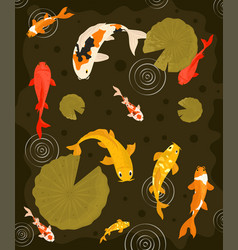 Koi Fishes Pattern