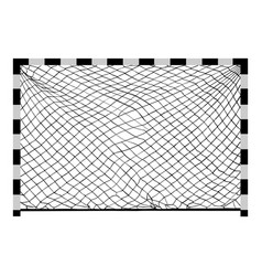 Soccer Handball Goal Net Construction Silhouette