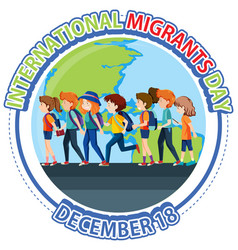 International Migrants Day Banner Design