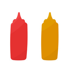 Ketchup Mustard Sauce Seasoning Tasty Element Icon