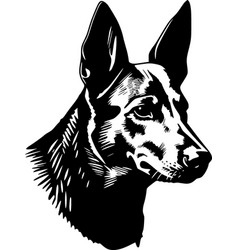 Australian Kelpie - Minimalist And Simple