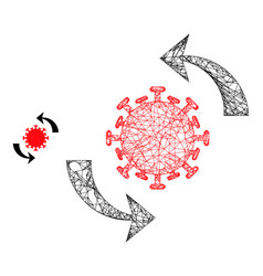 Network Mesh Coronavirus Update Icon