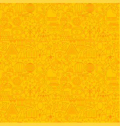 Entertainment Show Line Seamless Pattern