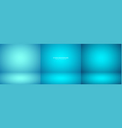 Empty Blue Studio Abstract Backgrounds