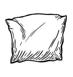 Pillow On White Background