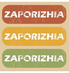 Vintage Zaporizhia Stamp Set