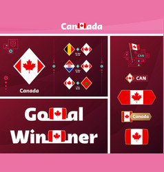 Canada National Team Design Media Kit Graphic