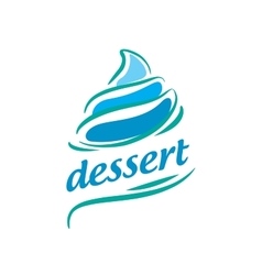 Logo dessert Royalty Free Vector Image - VectorStock