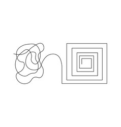 Order And Chaos Diagram Isolated