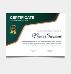 Gradient Elegant Certificate Of Appreciation