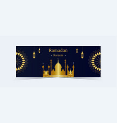 Ramadan Kareem Elegant Social Media Facebook Cover