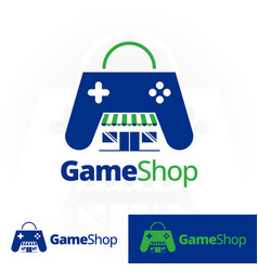 Game Shop Logo Concept For Video Store