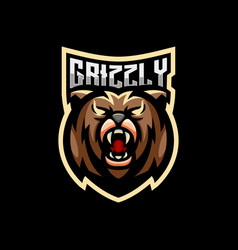 Grizzly Esport Logo Design