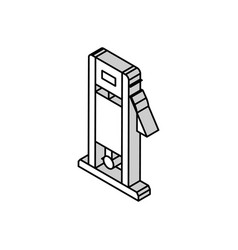 Sausage Stuffer Isometric Icon