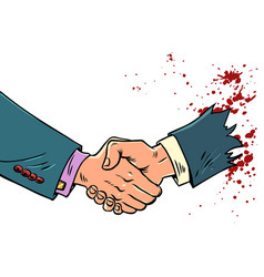 Handshake Of Male Hands At A Business Meeting