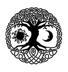 Yggdrasil The Tree Of Life Vikings Symbol