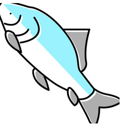 Catla Fish Color Icon