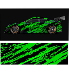 Racing Car Wrap Graphics