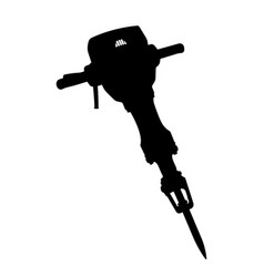 Jackhammer Silhouette Demolition Hammer Tool